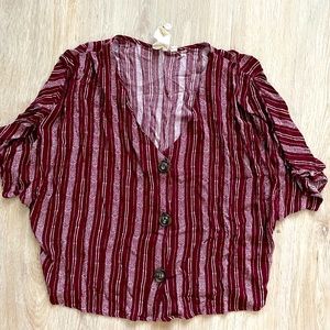 Blu Pepper t shirt/coverup size S